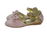 Girl's Colorful Shiny Buckled Ballerina flat Shoes - craze-trade-limited