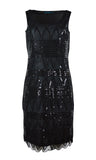 Ladies Sleeveless Mini Chinlon Dress. - TATTOPANI