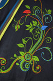 Carry Flower Dress With Patch & Embroidery Design. - craze-trade-limited