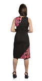 Ladies Dress With Embroidery & Circle Pattern Design. - TATTOPANI