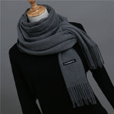2020 women scarf soild winter cashmere scarves for ladies neck warm pashmina long shawl wraps bandana foulard female head hijab